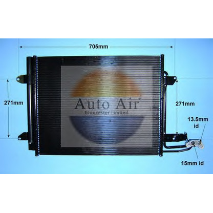 Foto Condensatore, Climatizzatore AUTO AIR GLOUCESTER 166215A