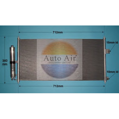 Foto Kondensator, Klimaanlage AUTO AIR GLOUCESTER 166219