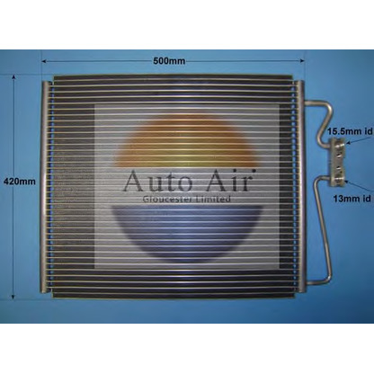 Photo Condenser, air conditioning AUTO AIR GLOUCESTER 166595