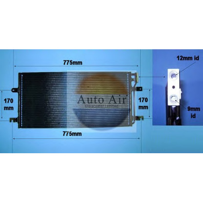 Foto Kondensator, Klimaanlage AUTO AIR GLOUCESTER 168555