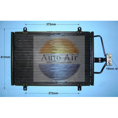 Photo Condenser, air conditioning AUTO AIR GLOUCESTER 169554