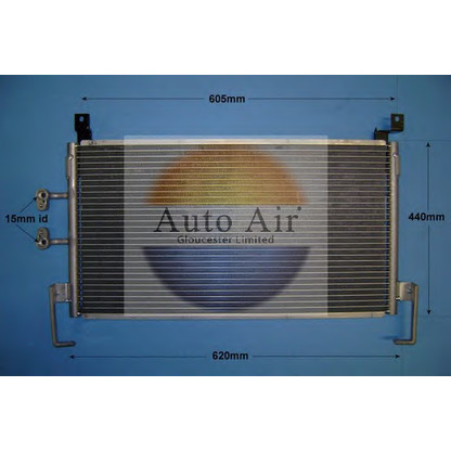 Photo Condenser, air conditioning AUTO AIR GLOUCESTER 169636