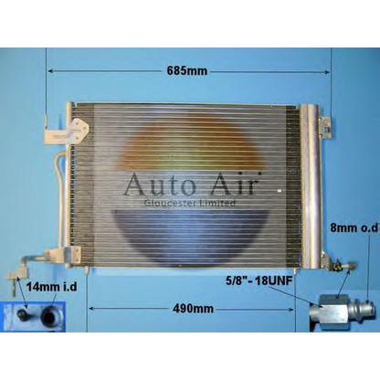 Photo Condenseur, climatisation AUTO AIR GLOUCESTER 169678