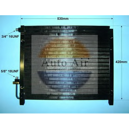 Zdjęcie Skraplacz, klimatyzacja AUTO AIR GLOUCESTER 169690