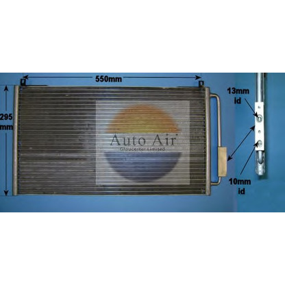 Photo Condenser, air conditioning AUTO AIR GLOUCESTER 169910