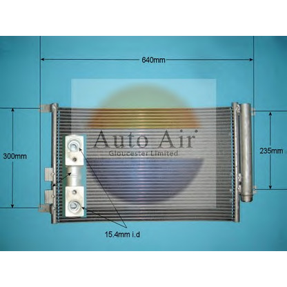 Photo Condenser, air conditioning AUTO AIR GLOUCESTER 169787