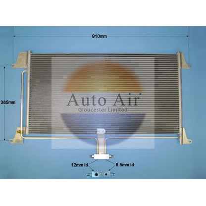 Photo Condenser, air conditioning AUTO AIR GLOUCESTER 165001