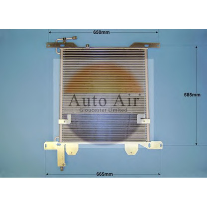 Zdjęcie Skraplacz, klimatyzacja AUTO AIR GLOUCESTER 169766