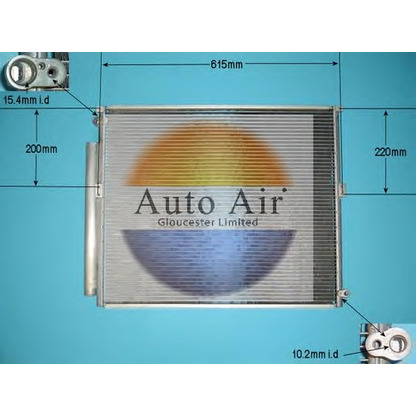 Photo Condenseur, climatisation AUTO AIR GLOUCESTER 168921