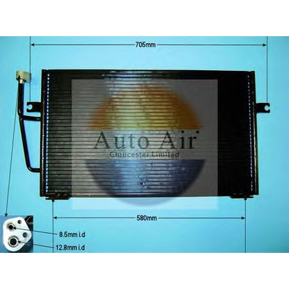 Photo Condenseur, climatisation AUTO AIR GLOUCESTER 161036