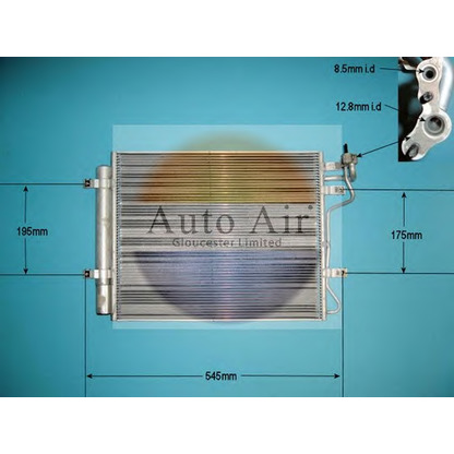 Foto Kondensator, Klimaanlage AUTO AIR GLOUCESTER 169967