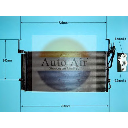 Foto Condensatore, Climatizzatore AUTO AIR GLOUCESTER 161162