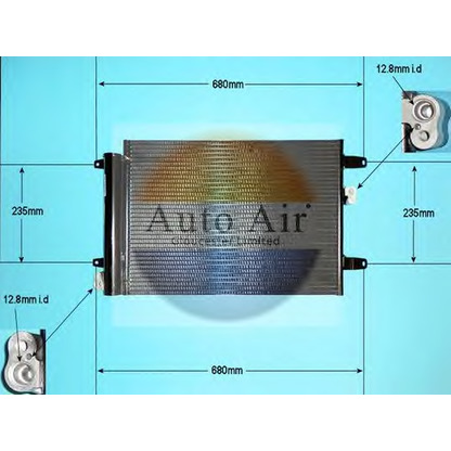 Foto Condensador, aire acondicionado AUTO AIR GLOUCESTER 161133