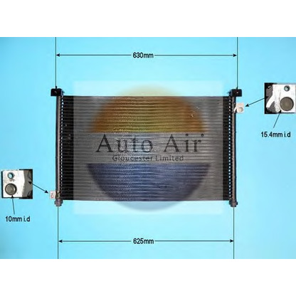 Zdjęcie Skraplacz, klimatyzacja AUTO AIR GLOUCESTER 161147