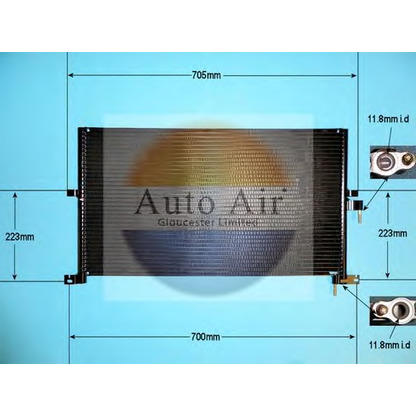 Photo Condenser, air conditioning AUTO AIR GLOUCESTER 161172A