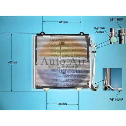 Photo Condenser, air conditioning AUTO AIR GLOUCESTER 161204