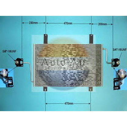 Foto Kondensator, Klimaanlage AUTO AIR GLOUCESTER 161270