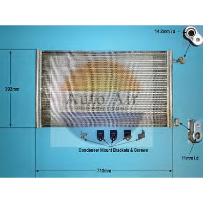 Photo Condenseur, climatisation AUTO AIR GLOUCESTER 161279
