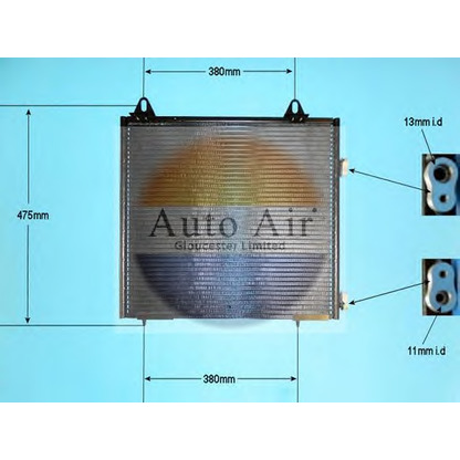 Foto Kondensator, Klimaanlage AUTO AIR GLOUCESTER 161297