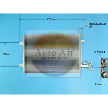 Photo Condenser, air conditioning AUTO AIR GLOUCESTER 161319