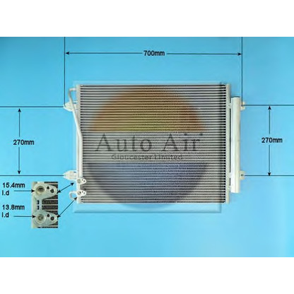 Zdjęcie Skraplacz, klimatyzacja AUTO AIR GLOUCESTER 161322