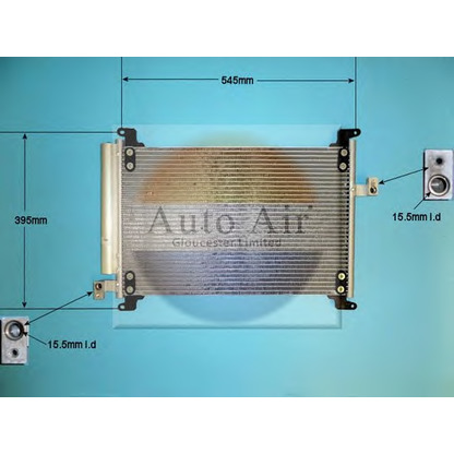 Zdjęcie Skraplacz, klimatyzacja AUTO AIR GLOUCESTER 161329