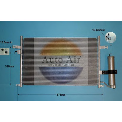 Zdjęcie Skraplacz, klimatyzacja AUTO AIR GLOUCESTER 162049