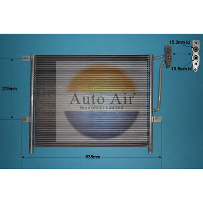Photo Condenseur, climatisation AUTO AIR GLOUCESTER 166101