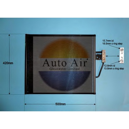 Foto Condensador, aire acondicionado AUTO AIR GLOUCESTER 166599