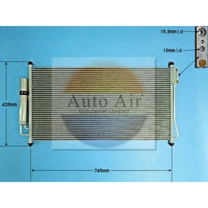 Foto Condensador, aire acondicionado AUTO AIR GLOUCESTER 162038