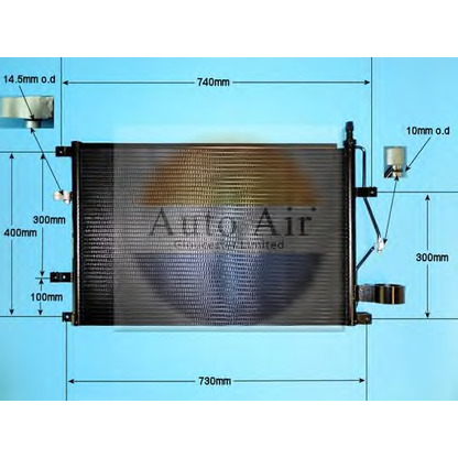 Photo Condenseur, climatisation AUTO AIR GLOUCESTER 166549