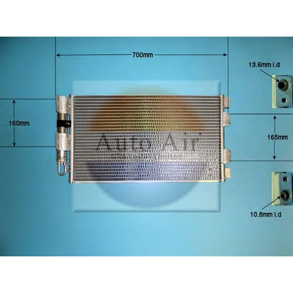 Photo Condenseur, climatisation AUTO AIR GLOUCESTER 166588