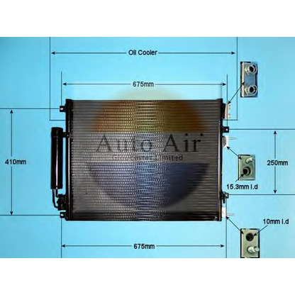 Photo Condenser, air conditioning AUTO AIR GLOUCESTER 169641
