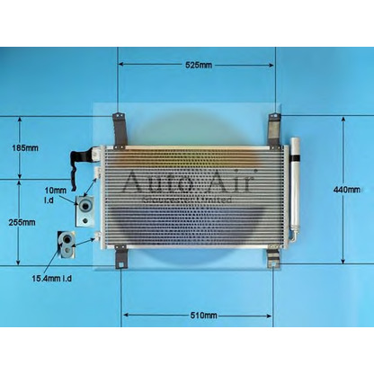 Foto Kondensator, Klimaanlage AUTO AIR GLOUCESTER 169911