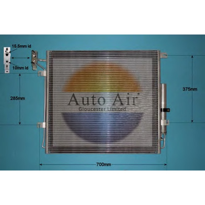 Foto Kondensator, Klimaanlage AUTO AIR GLOUCESTER 161108