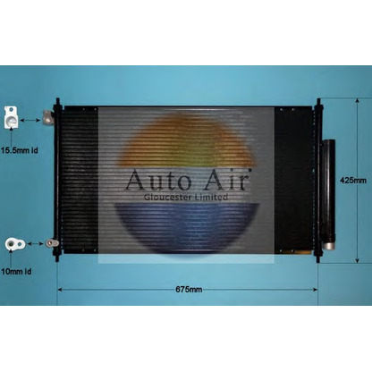 Zdjęcie Skraplacz, klimatyzacja AUTO AIR GLOUCESTER 169909