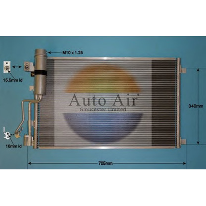 Photo Condenser, air conditioning AUTO AIR GLOUCESTER 161347