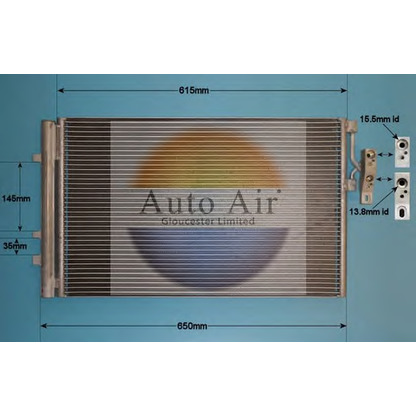 Photo Condenser, air conditioning AUTO AIR GLOUCESTER 161987