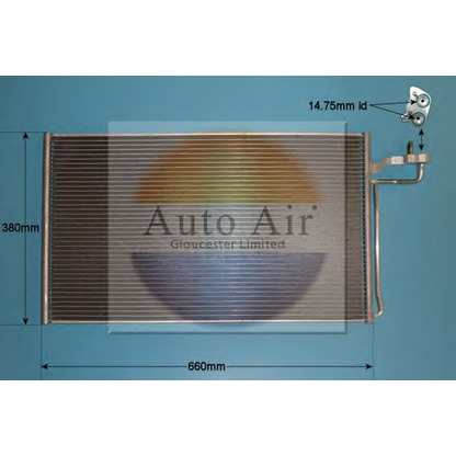 Foto Condensador, aire acondicionado AUTO AIR GLOUCESTER 160004