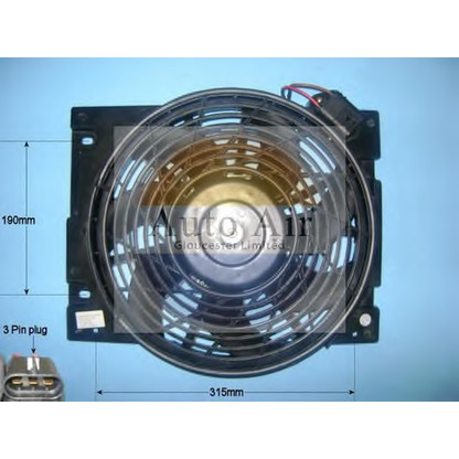 Photo Electric Motor, radiator fan AUTO AIR GLOUCESTER 051165