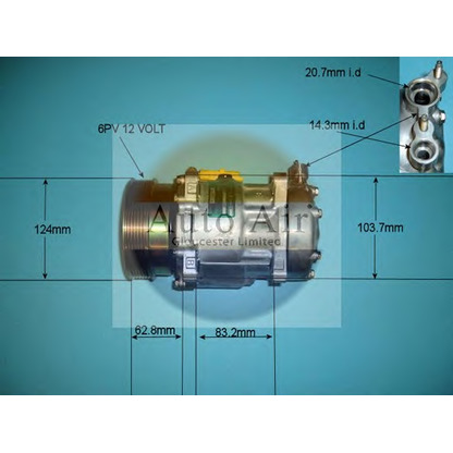 Фото Компрессор, кондиционер AUTO AIR GLOUCESTER 141239