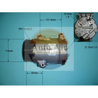 Photo Compressor, air conditioning AUTO AIR GLOUCESTER 149736