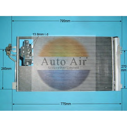 Foto Condensador, aire acondicionado AUTO AIR GLOUCESTER 168916