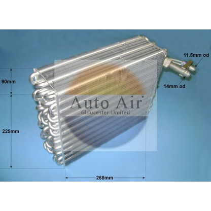 Foto Evaporador, aire acondicionado AUTO AIR GLOUCESTER 215623