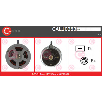 Zdjęcie Alternator CASCO CAL10283AS