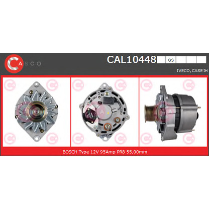 Photo Alternator CASCO CAL10448GS