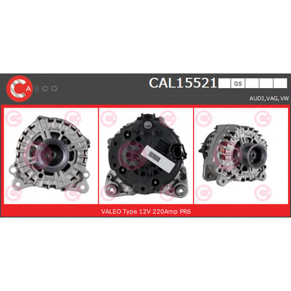 Foto Alternatore CASCO CAL15521GS