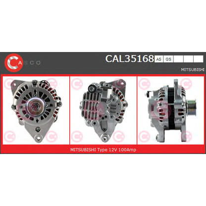 Foto Alternador CASCO CAL35168GS