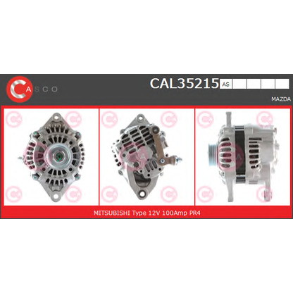 Zdjęcie Alternator CASCO CAL35215AS