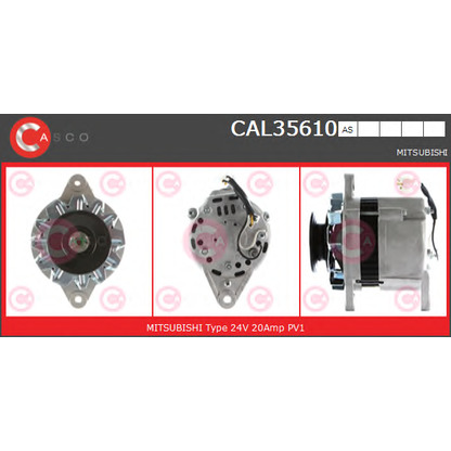 Foto Alternatore CASCO CAL35610AS